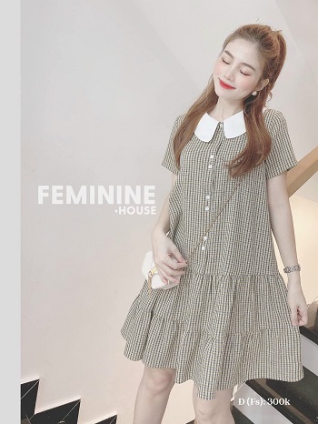 [HCM]ĐẦM CARO SUÔNG ĐUÔI CÁ THỜI TRANG