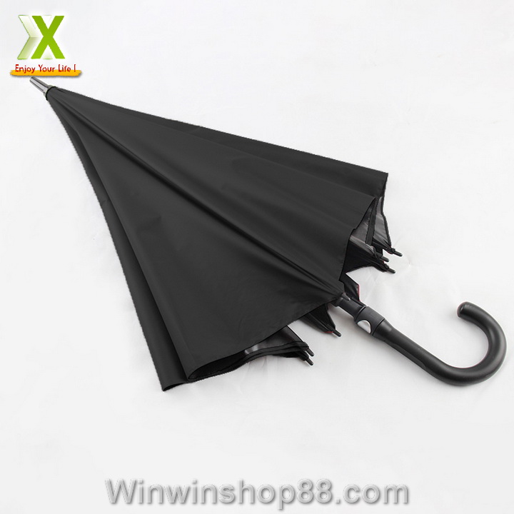 [FREESHIP MAX 15K][HCM]Ô dù che mưa cán cong có nút bấm tự động màu đen