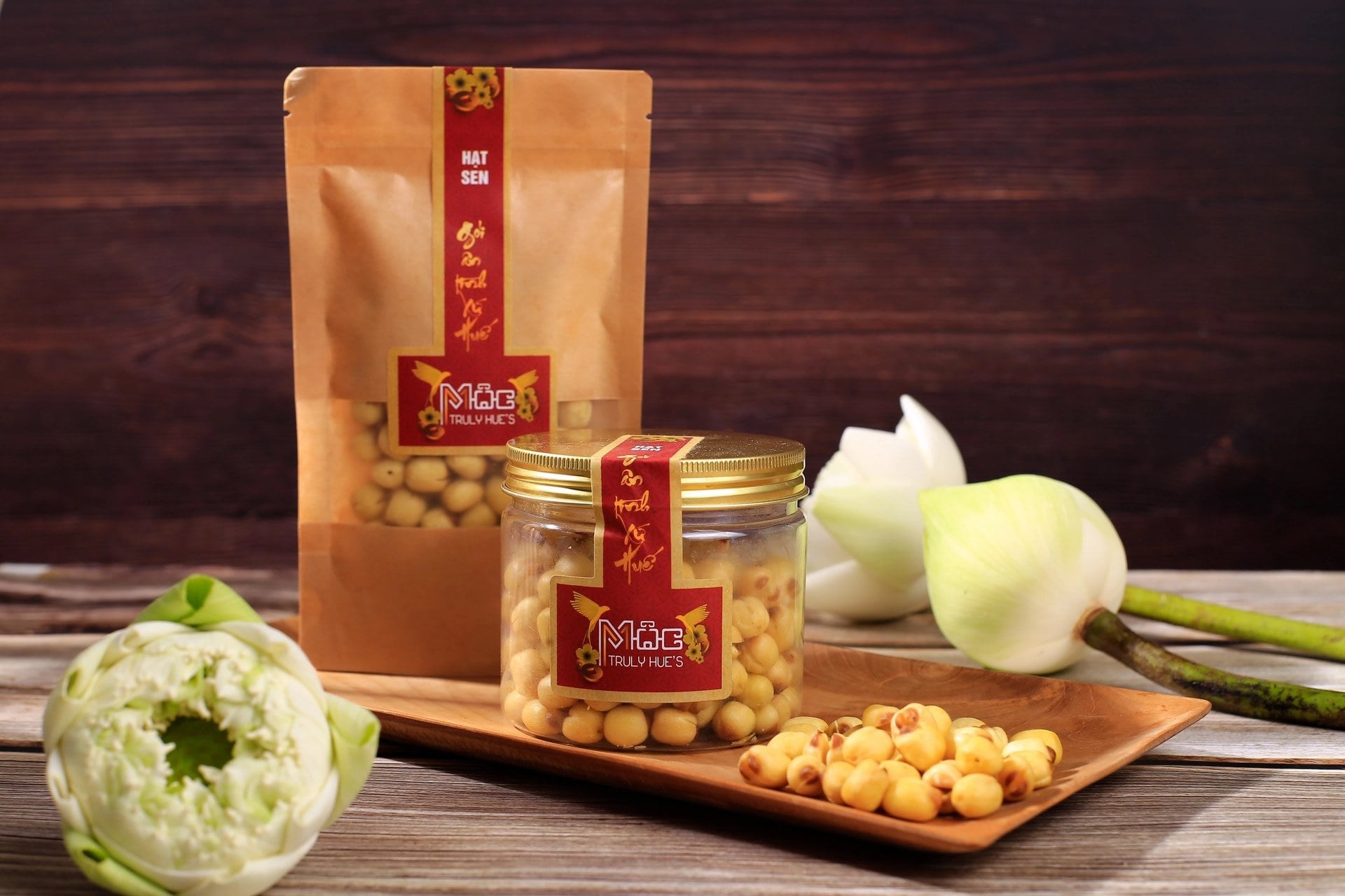Hạt Sen Sấy Mộc Truly Hue’s - 100gram