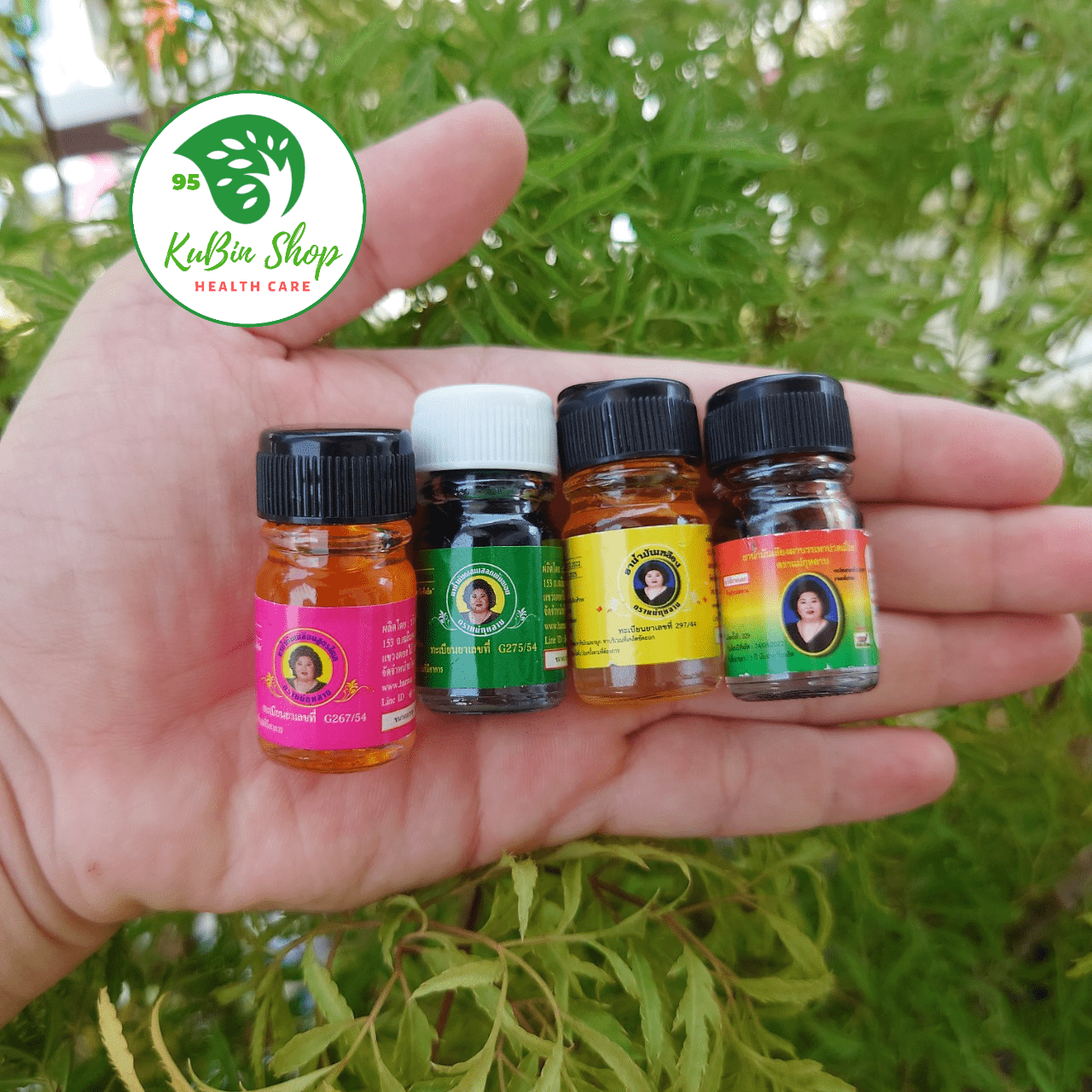 Dầu Gió Bà Mập - Dầu Gió Hoa Hồng Thái Lan 5ml