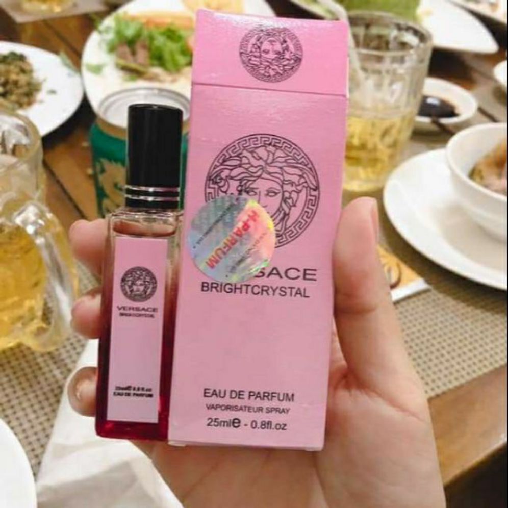 [HCM]VERSACE BRIGHTCRYSTAL Tinh Dầu Thơm Hparfum  - Dạng Xịt 25ml [Mùi Nữ ]