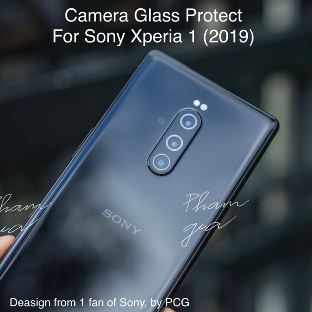 Cường lực camera siêu mỏng siêu bền cho Sony Xperia 1