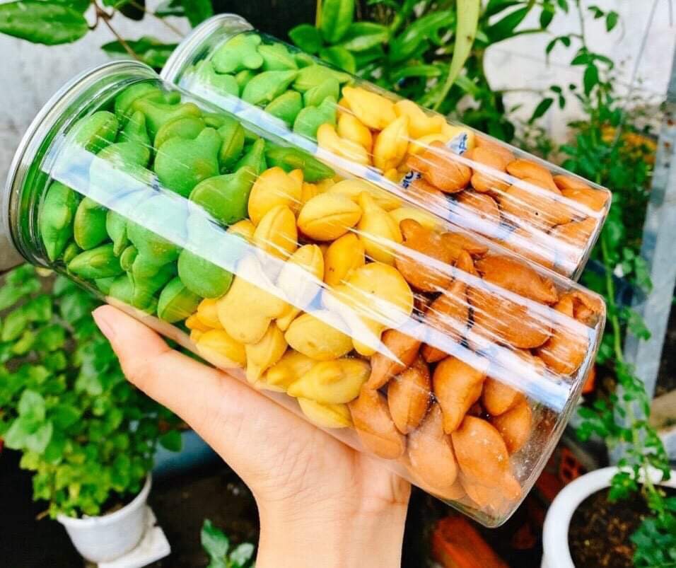 400G BÁNH GẤU 3 VỊ siêu ngon