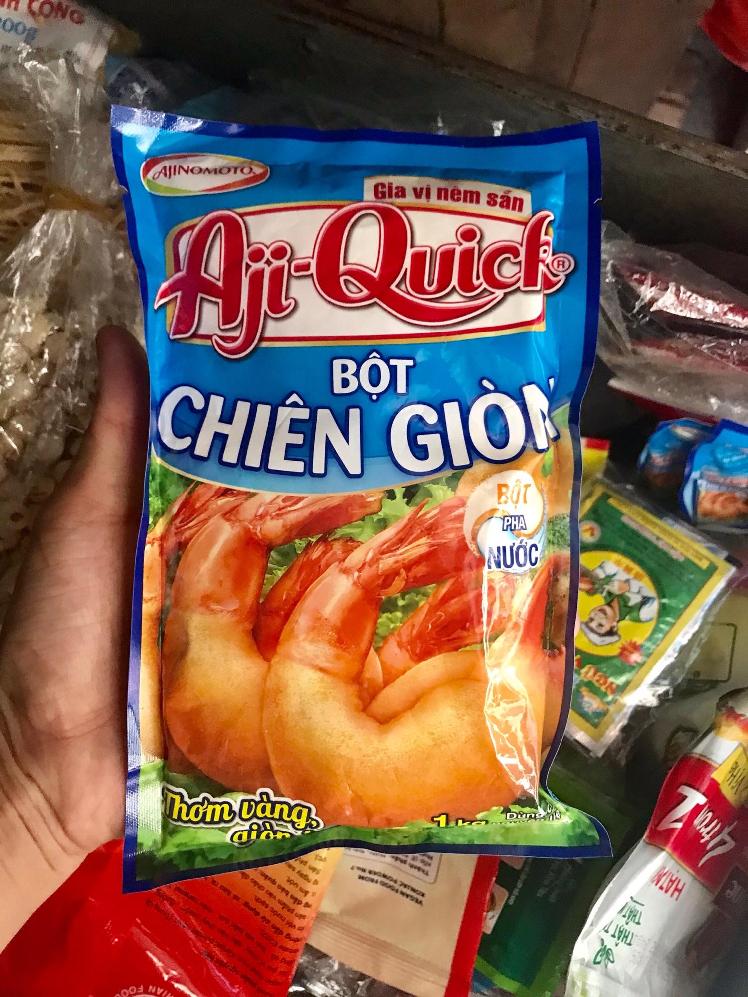Bột chiên giòn Aji Quick pha nước