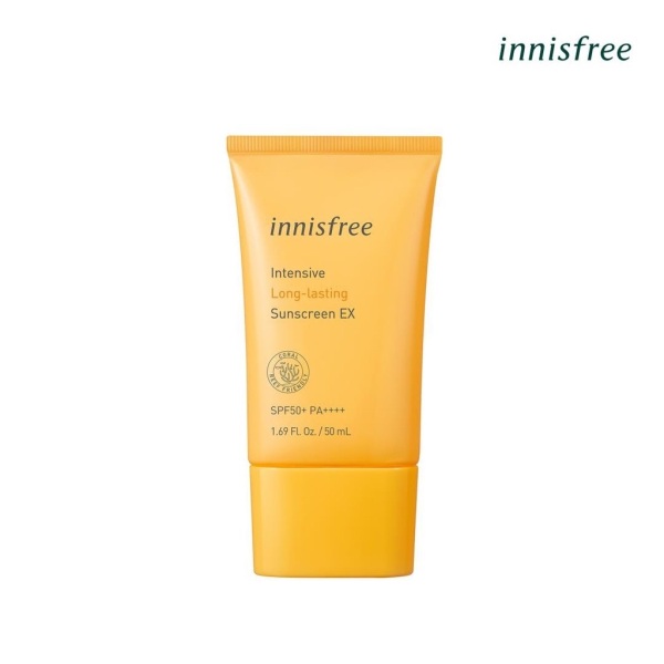 [HCM](Chính hãng) Kem chống nắng lâu trôi innisfree Intensive Long Lasting Sunscreen SPF50+ PA++++ 50ml nhập khẩu