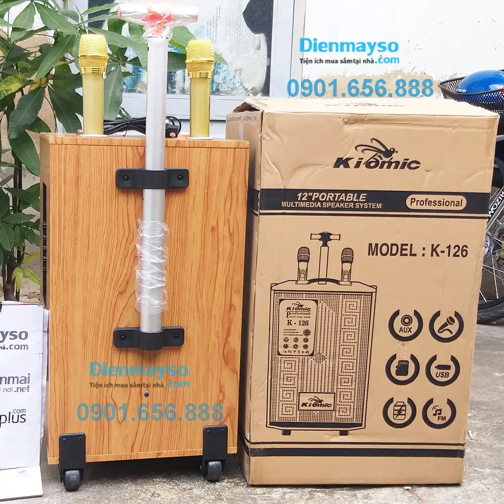 Loa kéo Kiomic K126