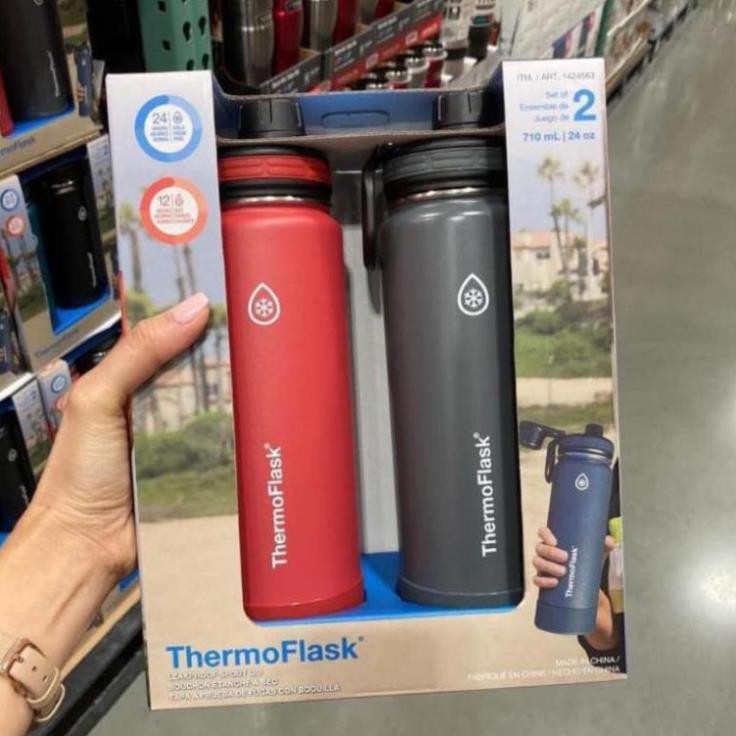 Bình giữ nhiệt Thermoflk ♥️ set bình giữ nhiệt