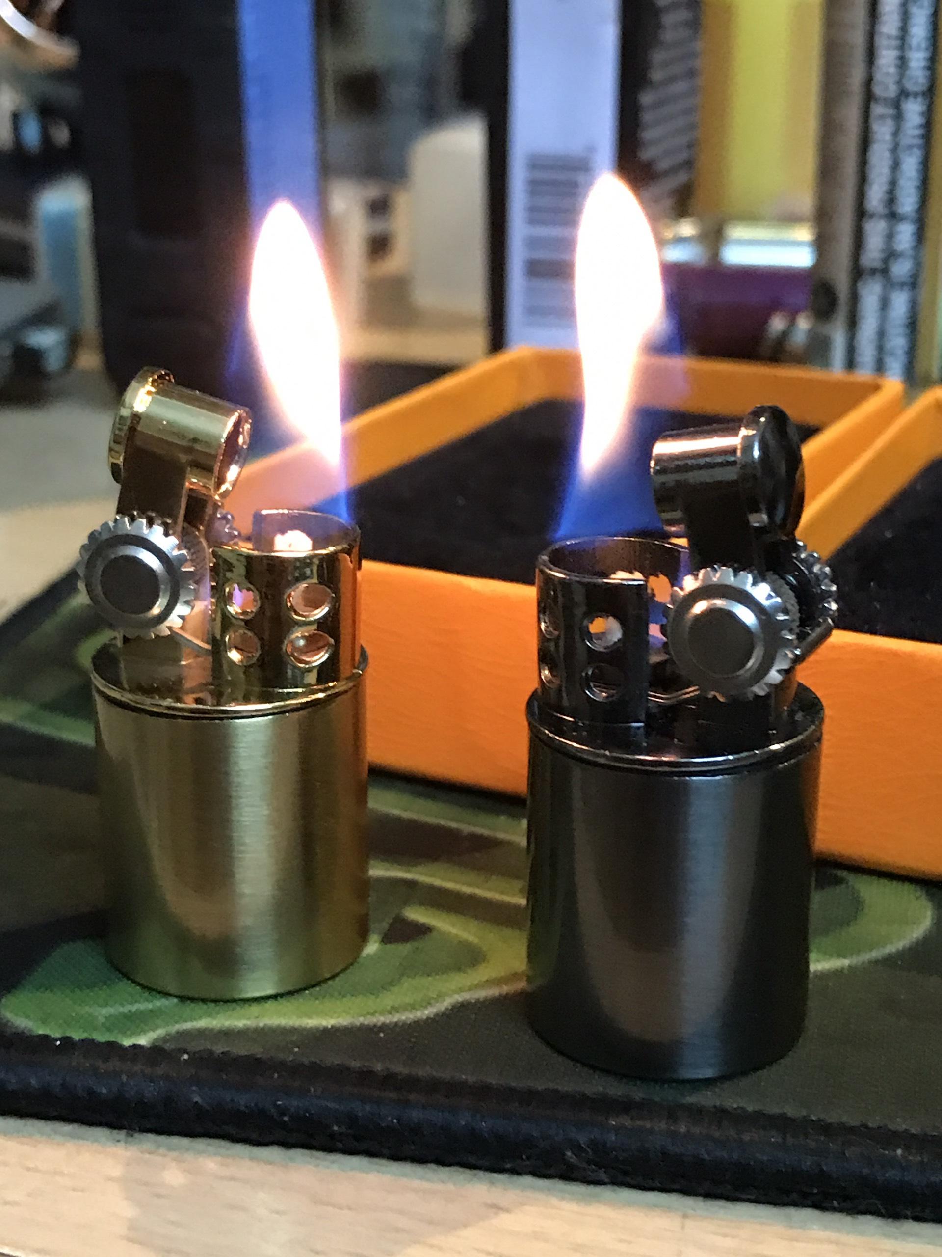 [HCM]Bật Lửa Đá Xăng Brass Kerosene Light - Size Mini 4cm
