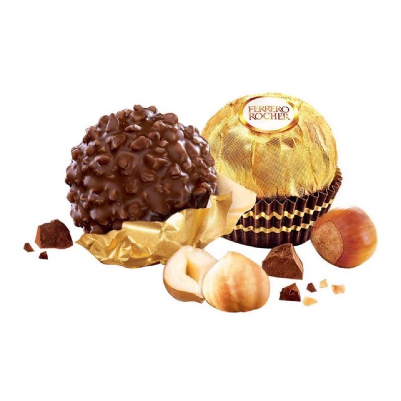 Socola Ferrero Rocher hình quả cầu Vàng