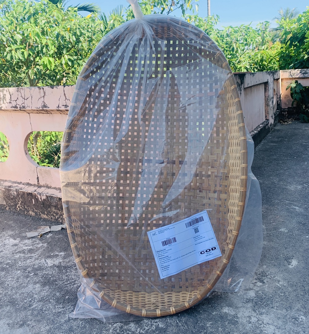 Nôi Tre Đặt Võng Cỡ Trung 90x60cm (Size M) Cho Trẻ Sơ Sinh - 36 Tháng Ngủ Ngon