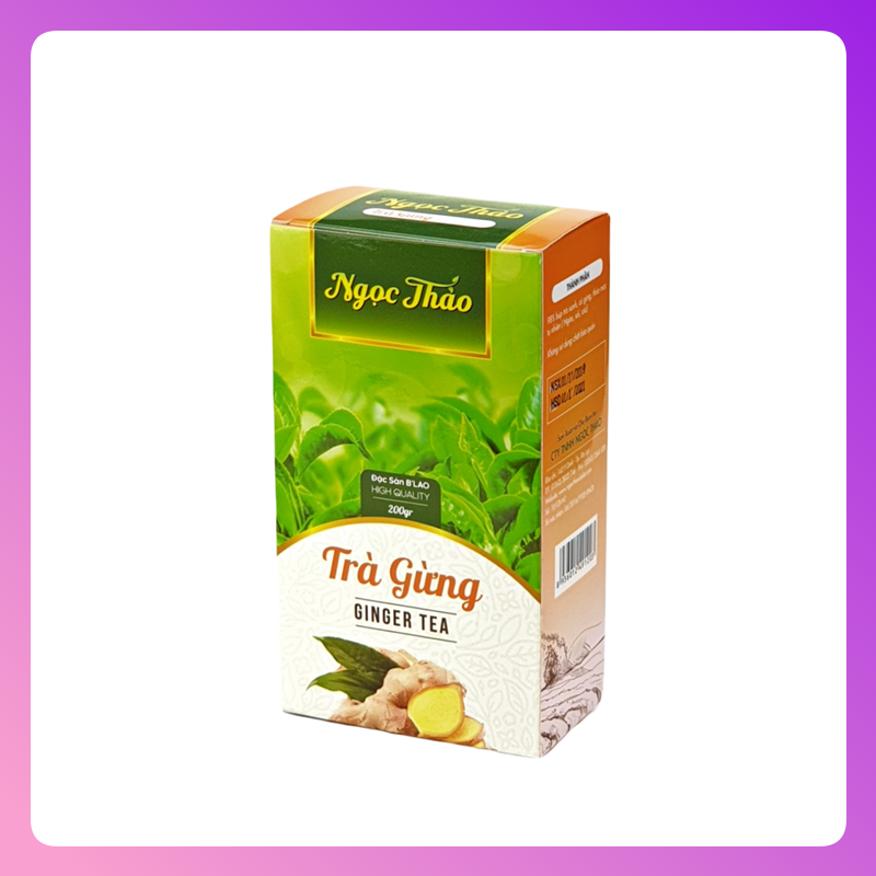 Hộp Trà Gừng Ngọc Thảo 200 gr