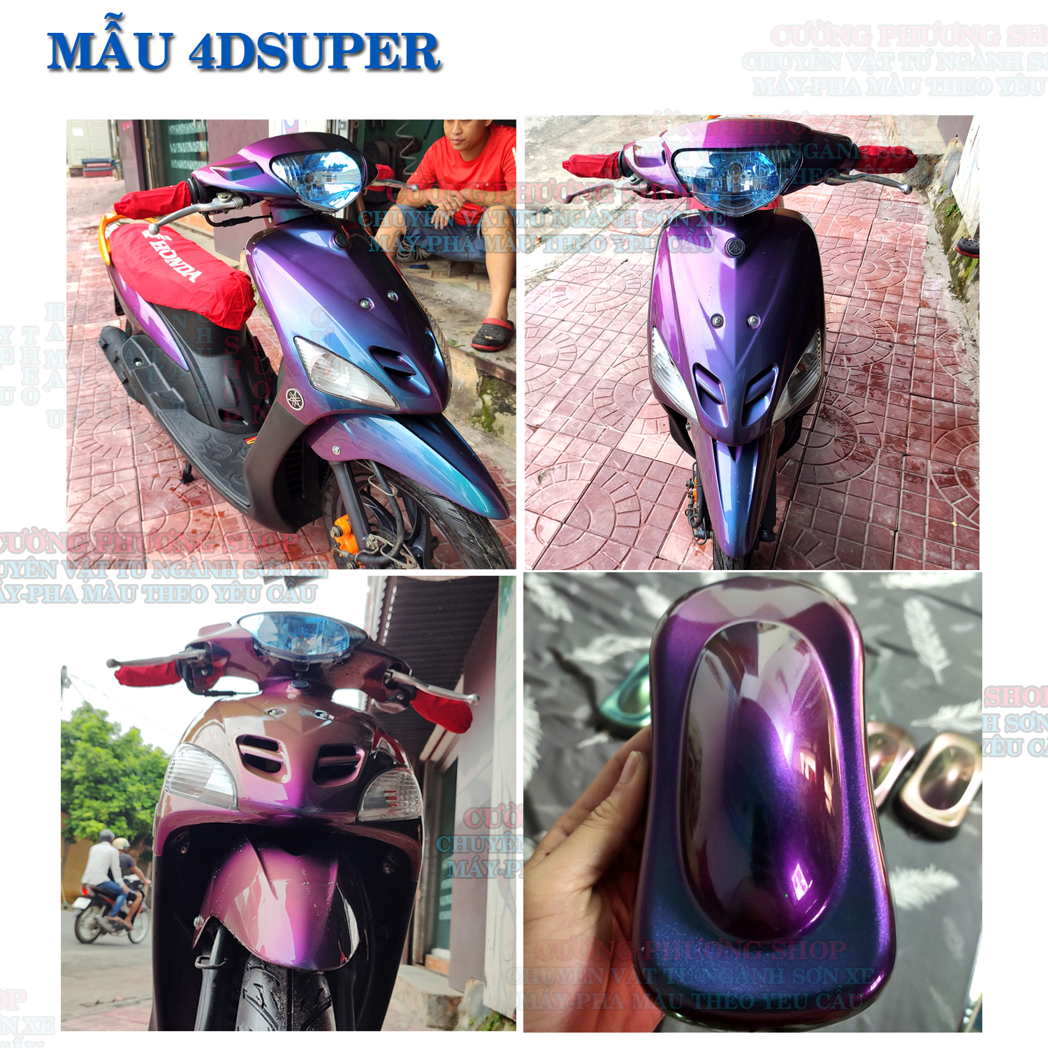 Sơn 4D ĐỔI MÀU
