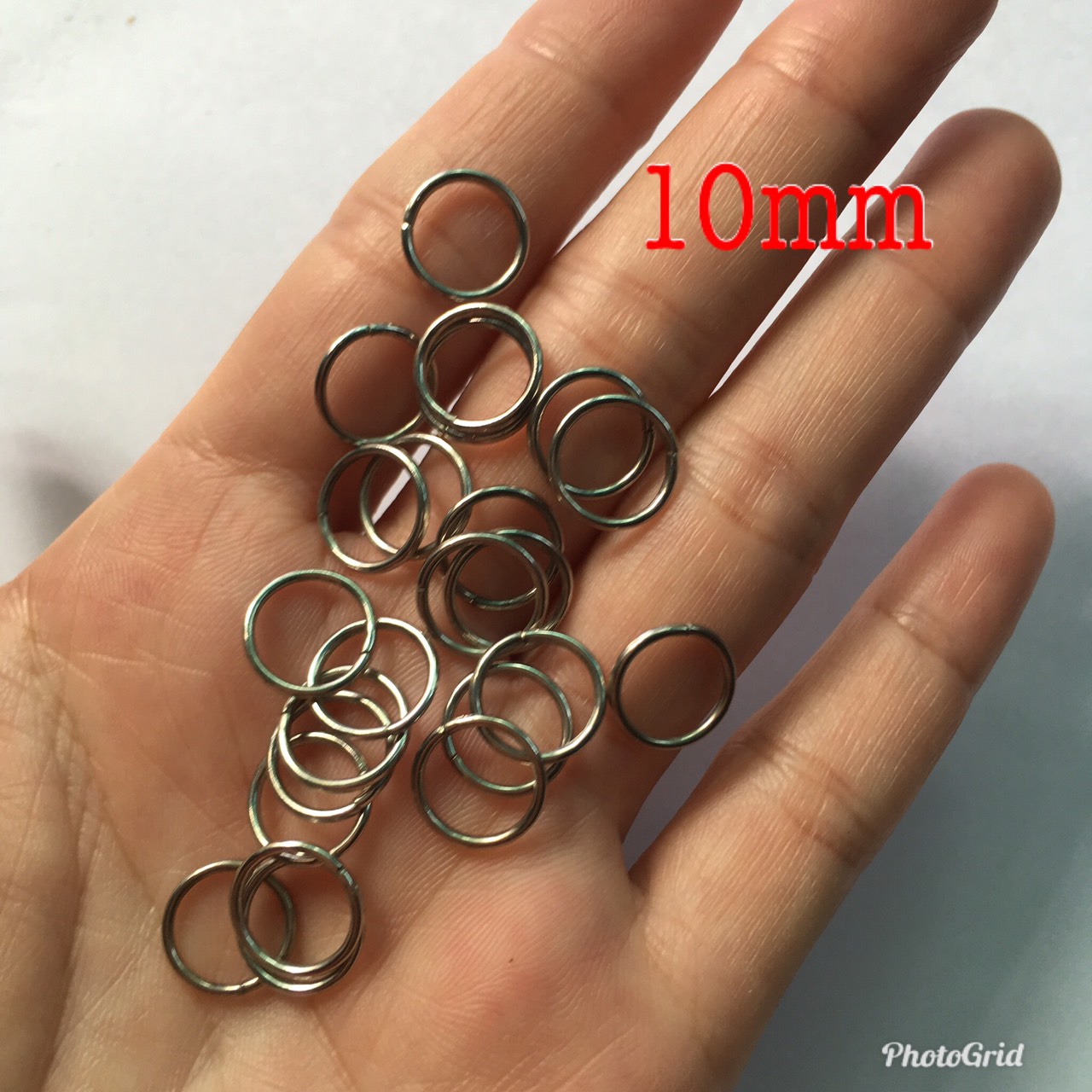Khoen tròn 4-10mm nối trang sức handmade (đã cắt rãnh)