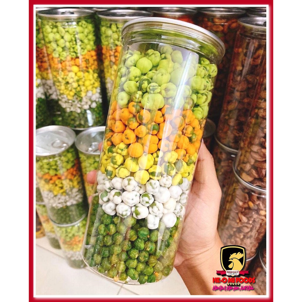 LON 450g ĐẬU HÀ LAN MIX 5 VỊ Giòn Rụm