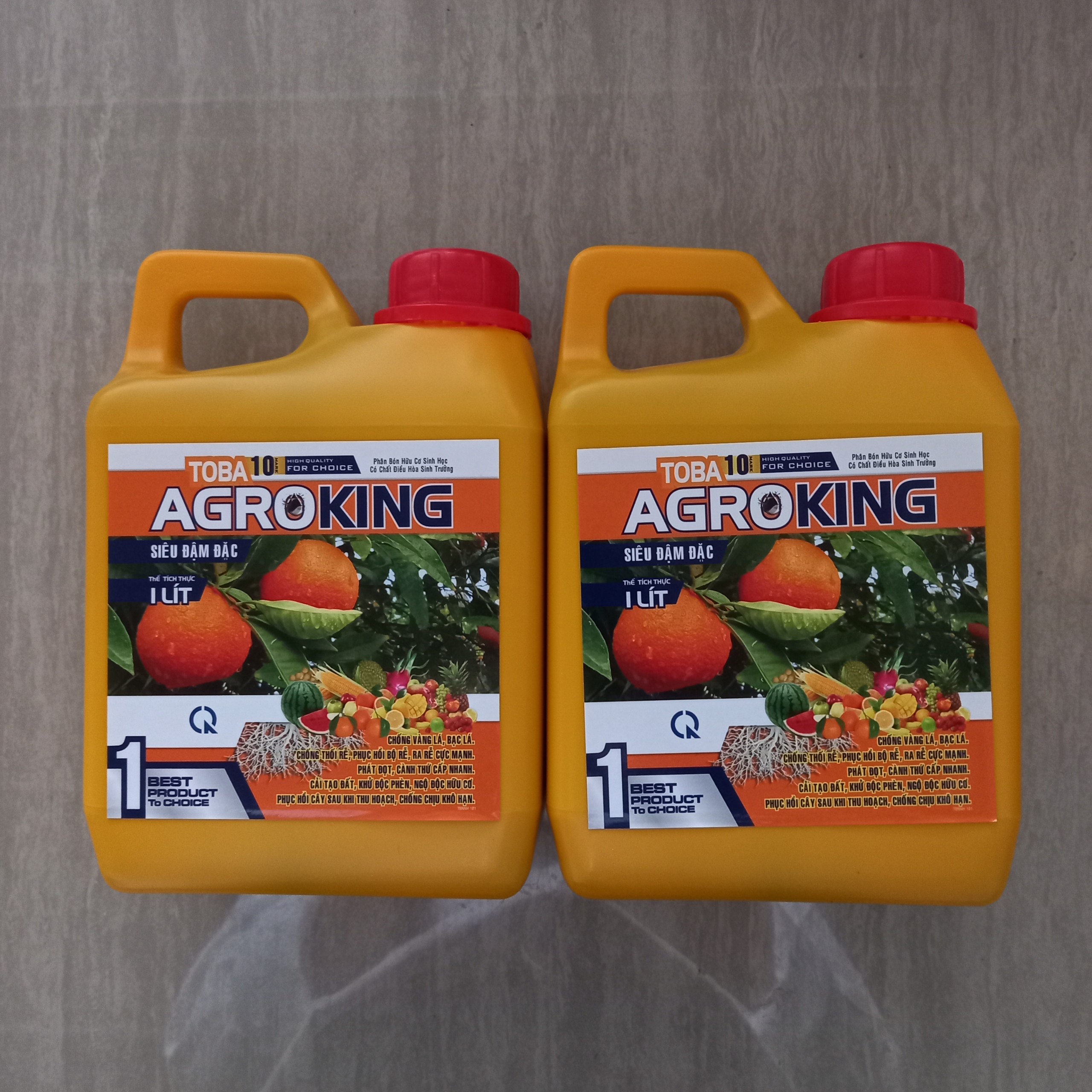 Phân bón hữu cơ sinh học AGROKING (can 1 lít)