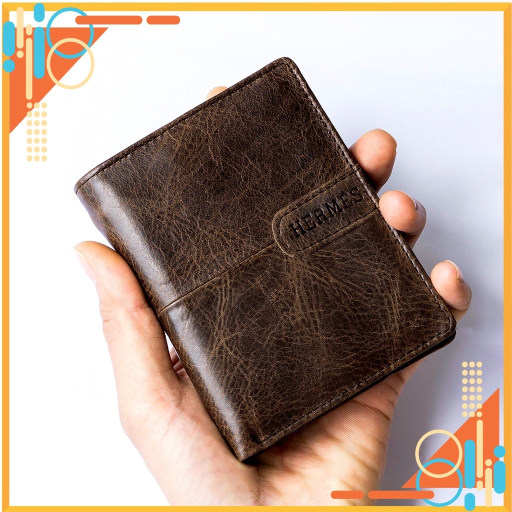 BÁO GIÁ VÍ NAM DA BÒ THẬT YUUMY MÀU BÒ YVN17B (STORE 5703) | Shopee Lazada Sendo Tiki mới nhất 72 ví da nam ví nam da bò sáp giá rẻ thời trang phong cách bền đẹp 4 màu cam kết da bò thật 100