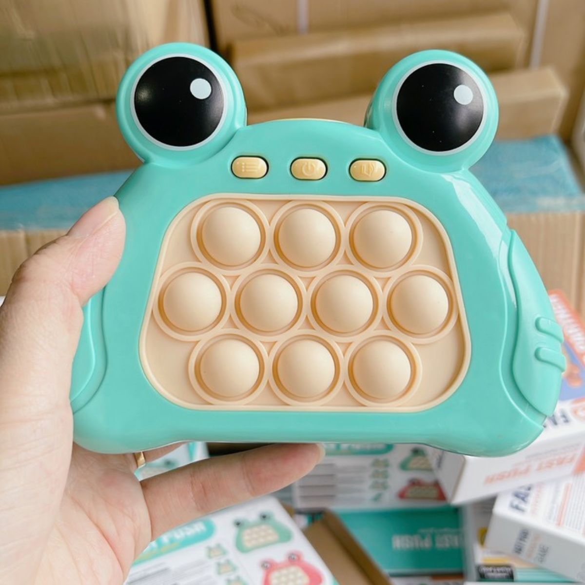 Pop it- Máy Đồ Chơi Fidget Toy Giải Trí Rèn Luyện Khả Năng Tập Trung, Phản Xạ, Xả Stress Theo Nhạc-Tiệm Nhà Sóc 2023