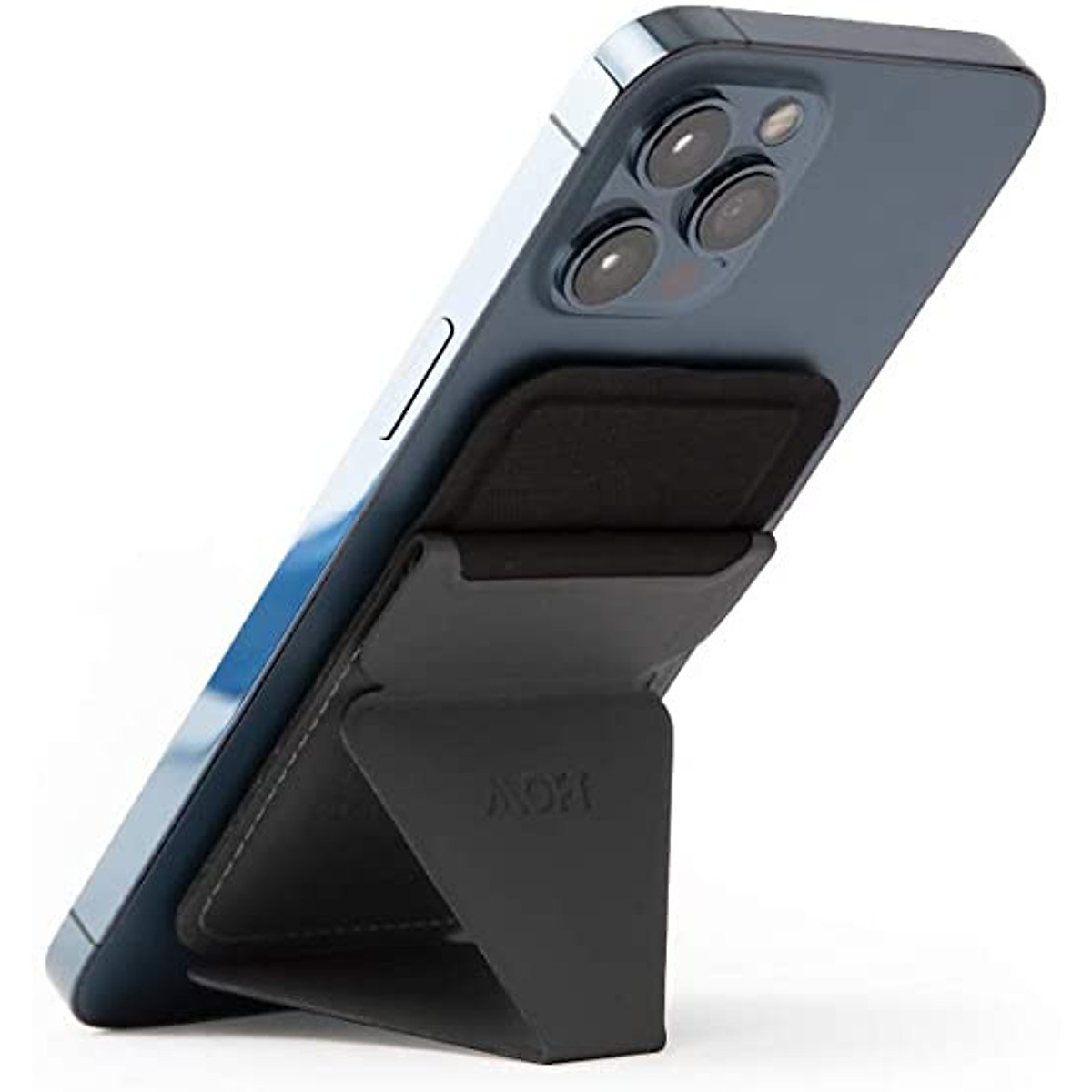 Giá đỡ điện thoại MOFT Snap-On Phone Stand & Wallet (MagSafe Compatible) (Gray)