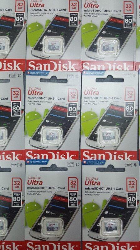 Thẻ nhớ MicroSDHC SanDisk Ultra 32GB Class 10 80MB/s