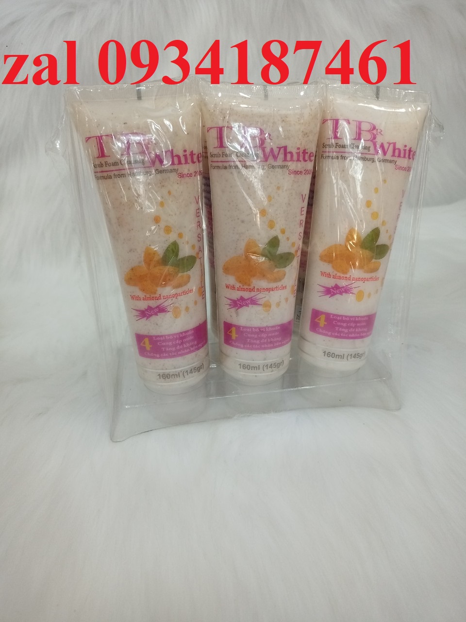 Sữa rửa mặt tb white 160ml