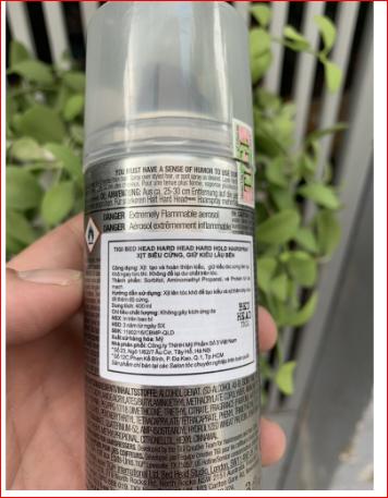 [HCM]Gôm xịt siêu cứng Tigi Bed Head Mini Hard Head 101ml
