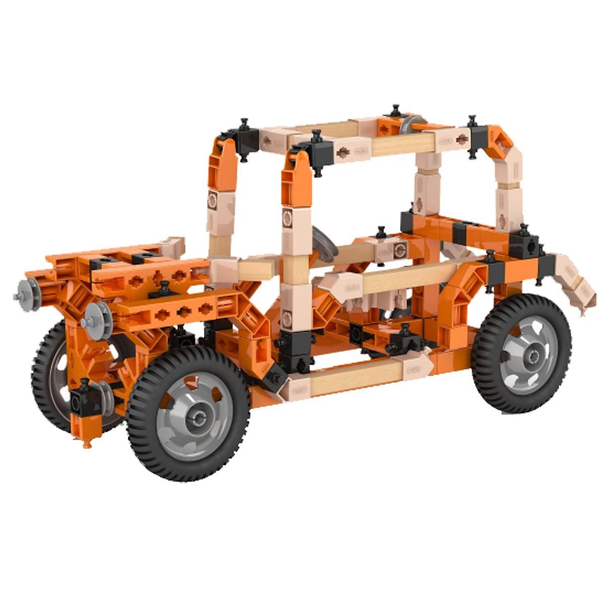 Mô Hình Engino ECO BUILDS - Xe Địa Hình EB60 (26 x 45 x 6cm)