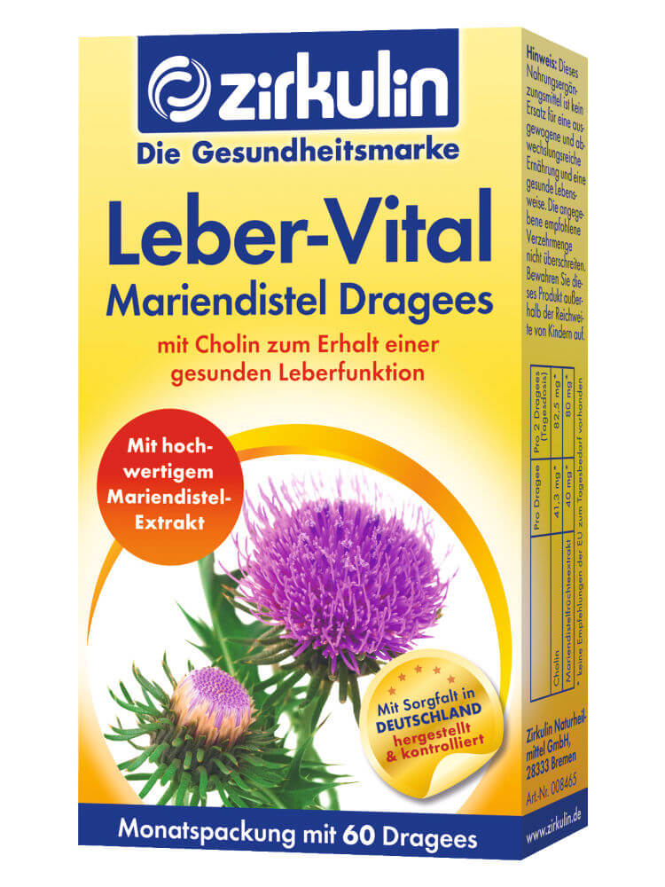 Bổ Gan Zirkulin Leber Vital 60 Viên
