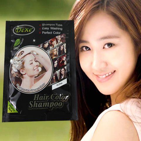 [HCM]COMBO 5 GOI DẦU GỘI NHUỘM TÓC NÂU HẠT DẺ