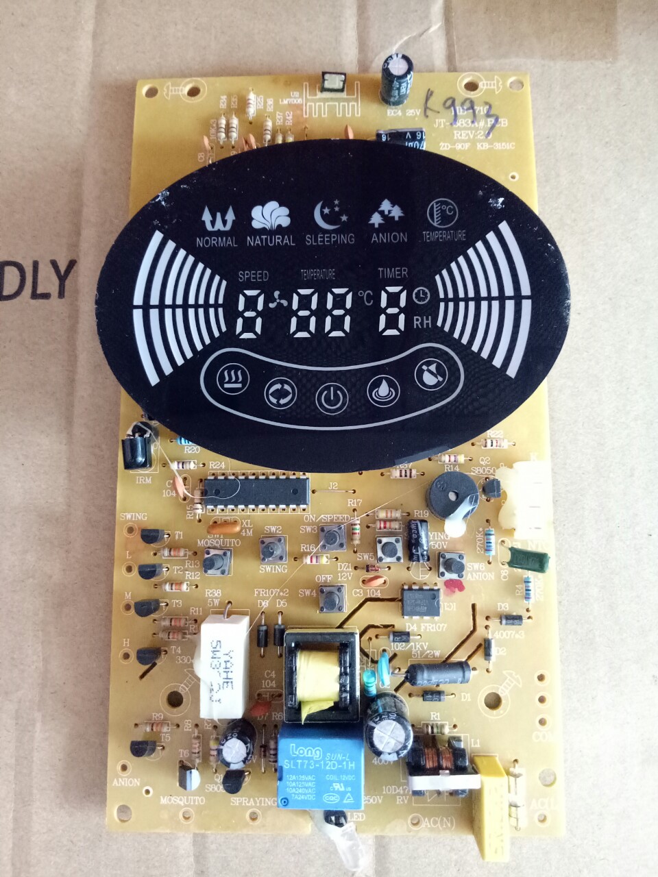 Mạch điều khiển quạt phun sương Saiko MF-993H