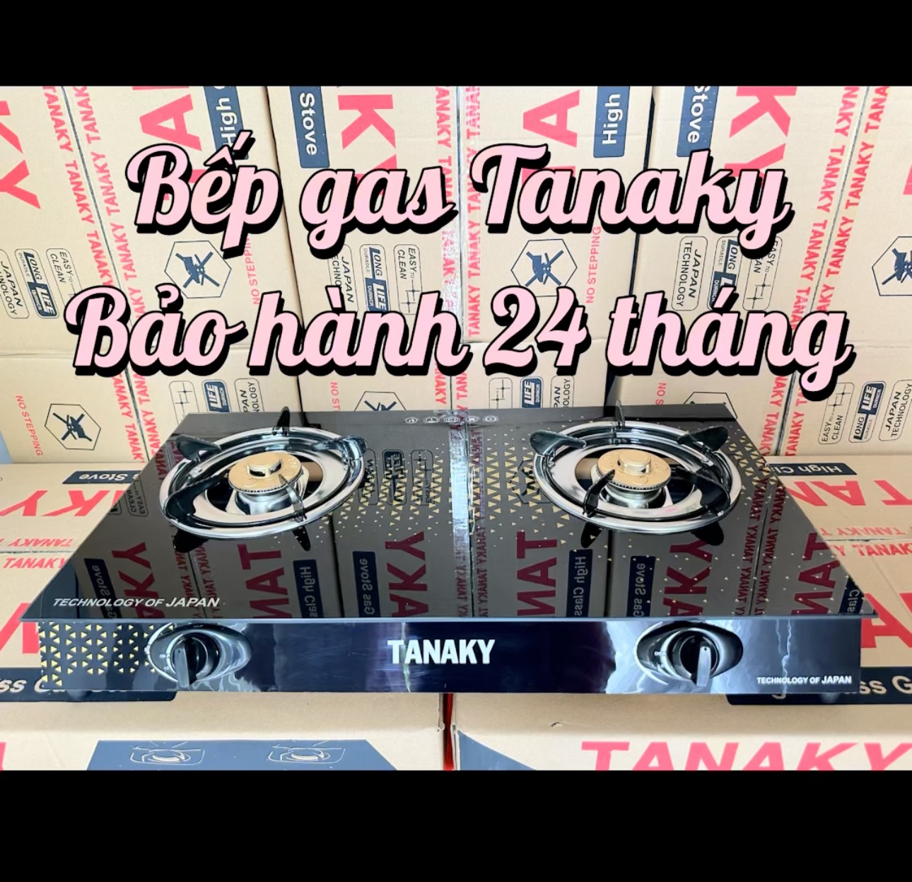 Bếp gas đôi TANAKY loại xịn