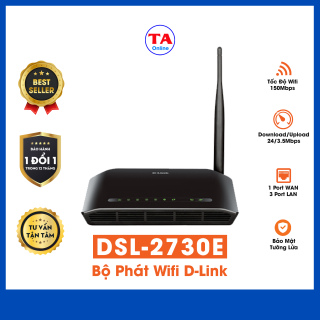Bộ Phát Wifi D-Link DSL-2730E thumbnail