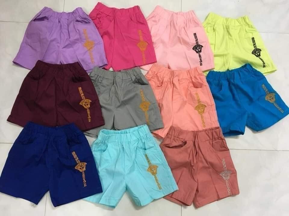 Combo 3 quần short kaki cho bé gái(1 đến 3 quần)