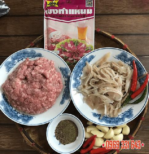 Bột gia vị làm NEM CHUA hiệu Lobo Thái Lan (gói 70g)