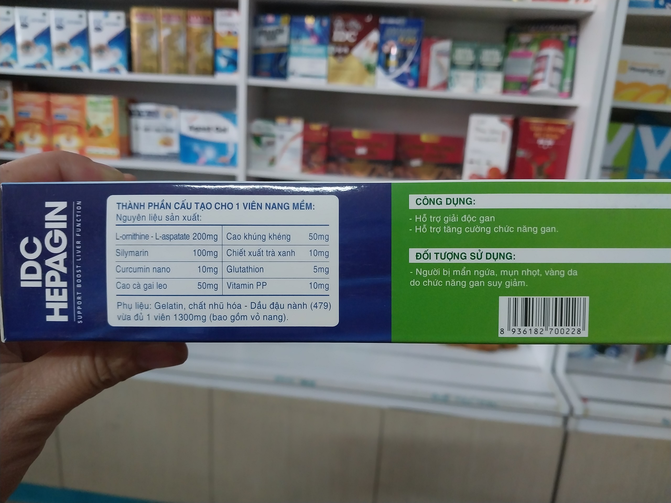 IDC hepagin- tăng cường chức năng gan