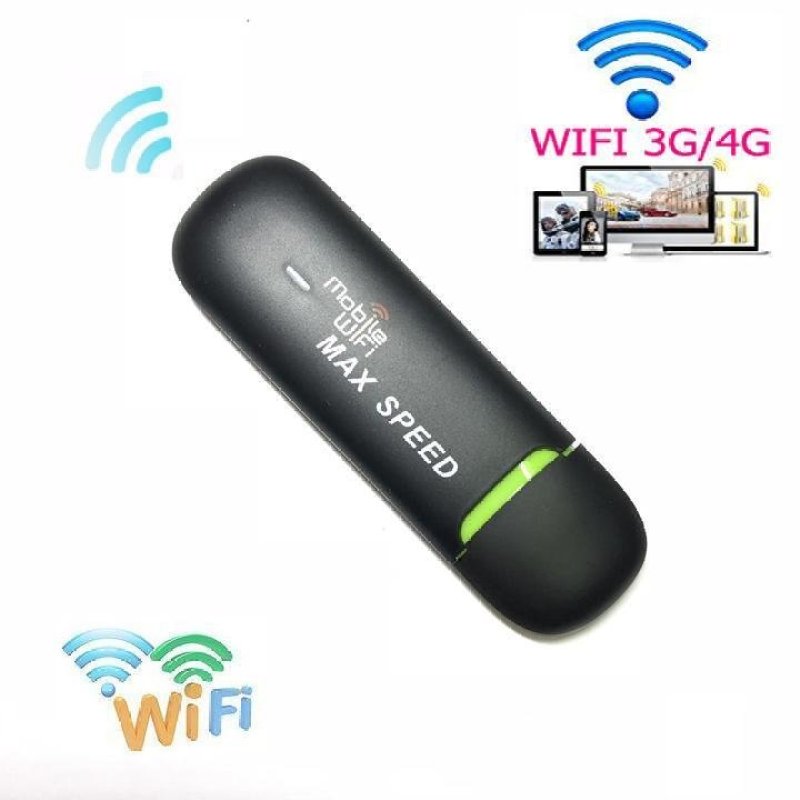 BỘ USB PHÁT WIFI TỪ SIM 3G 4G - MAX SPEED - MẠNG CĂNG SÓNG KHỎE
