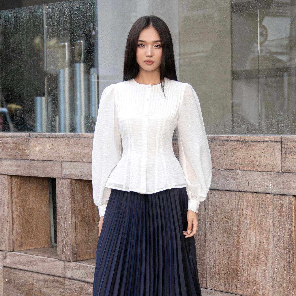 OLV - Áo kiểu công sở tay dài Milumia Shirt