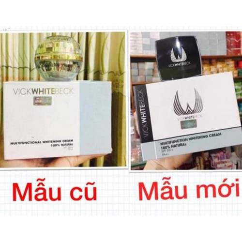 Kem dưỡng da đa năng vick white beck