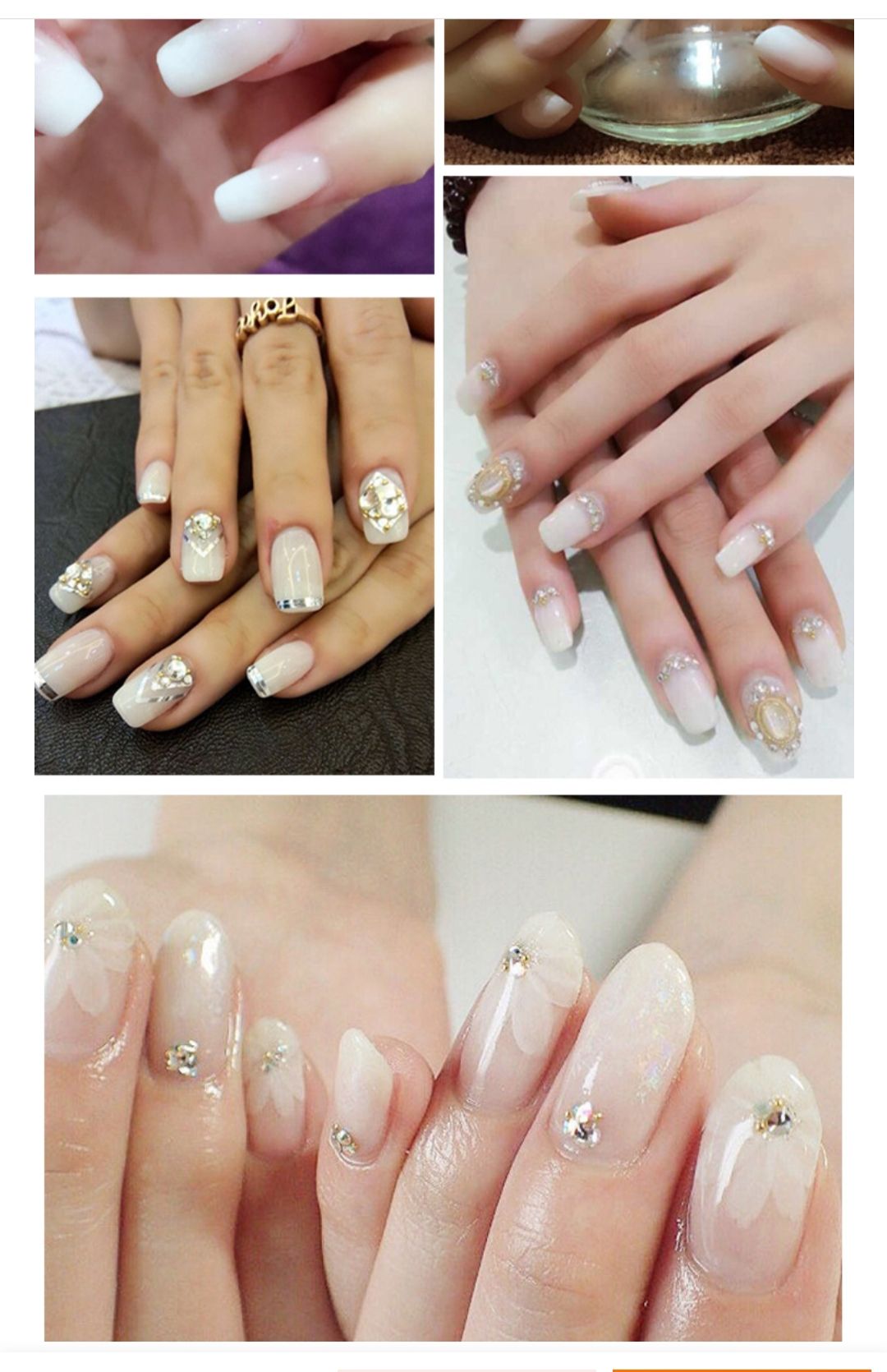 Sơn gel As trắng nước gạo