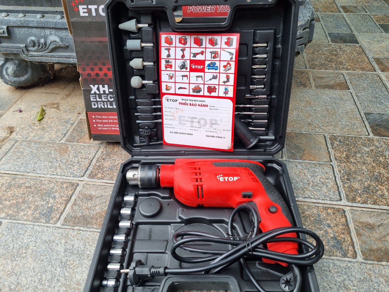 BỘ MÁY KHOAN 910W