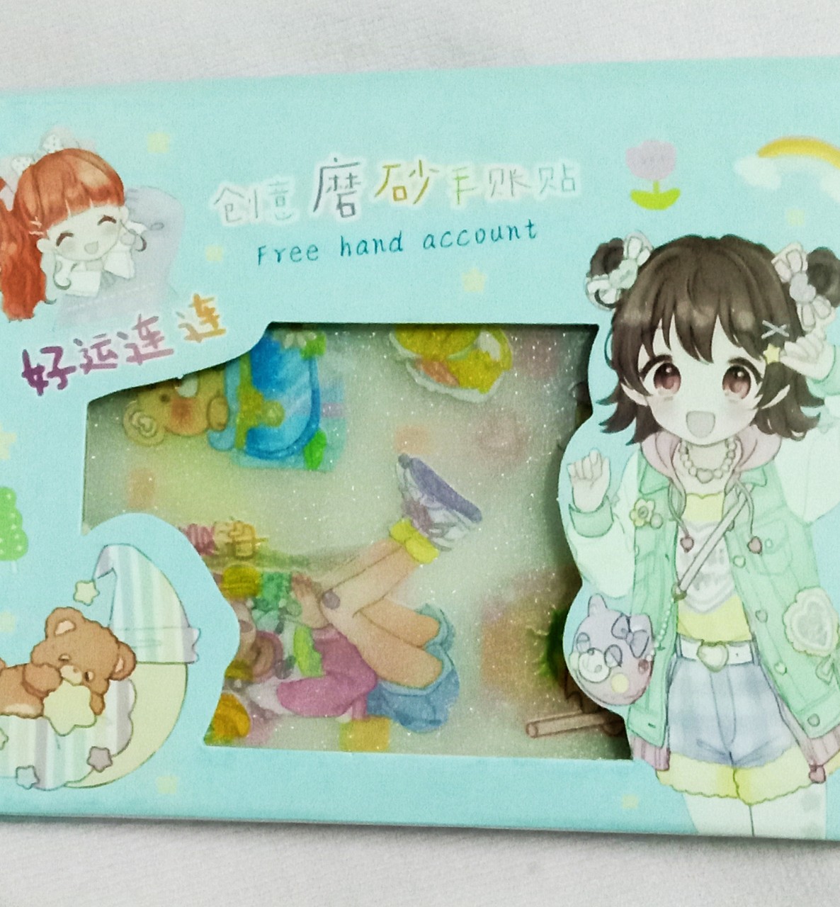 Sticker 3D họa tiết trang trí