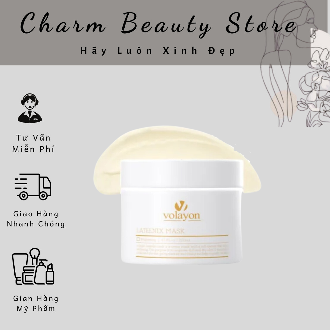 Mặt nạ ủ trắng da lateenix mask volayon