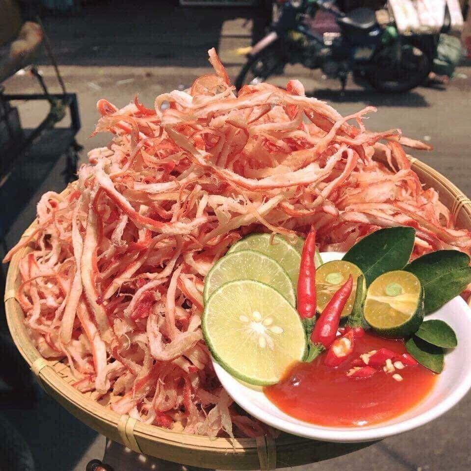 Mực xé hấp nước dừa 300gr