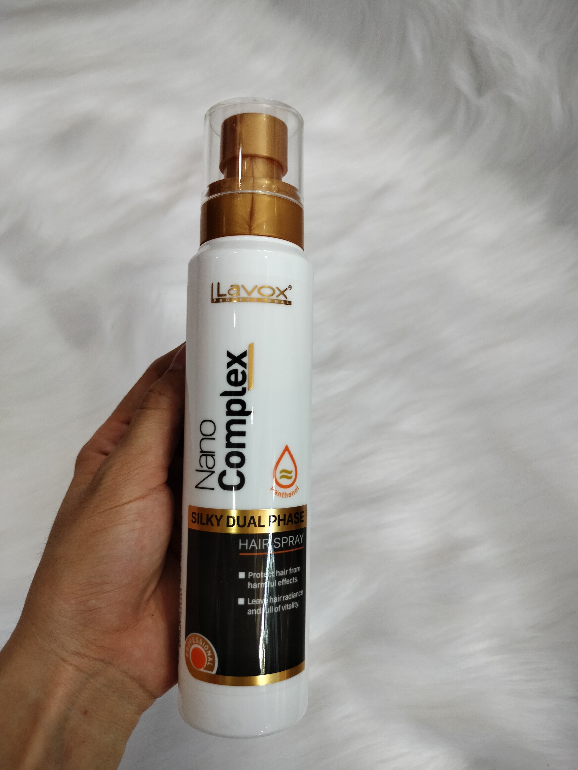 Xịt dưỡng phục hồi tóc lavox nano complex