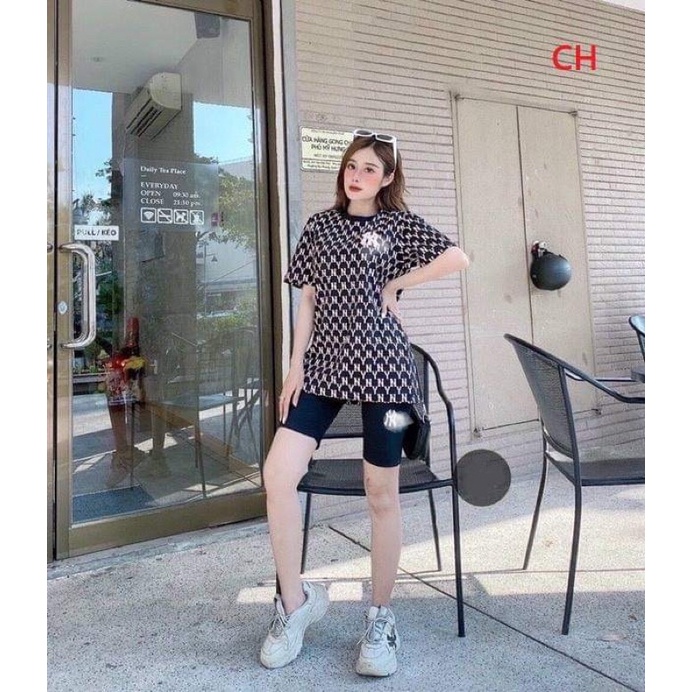 SÉT LỬNG CHỮ NHIỀU LÔ GÔ NGỰC + QUẦN LEGGING