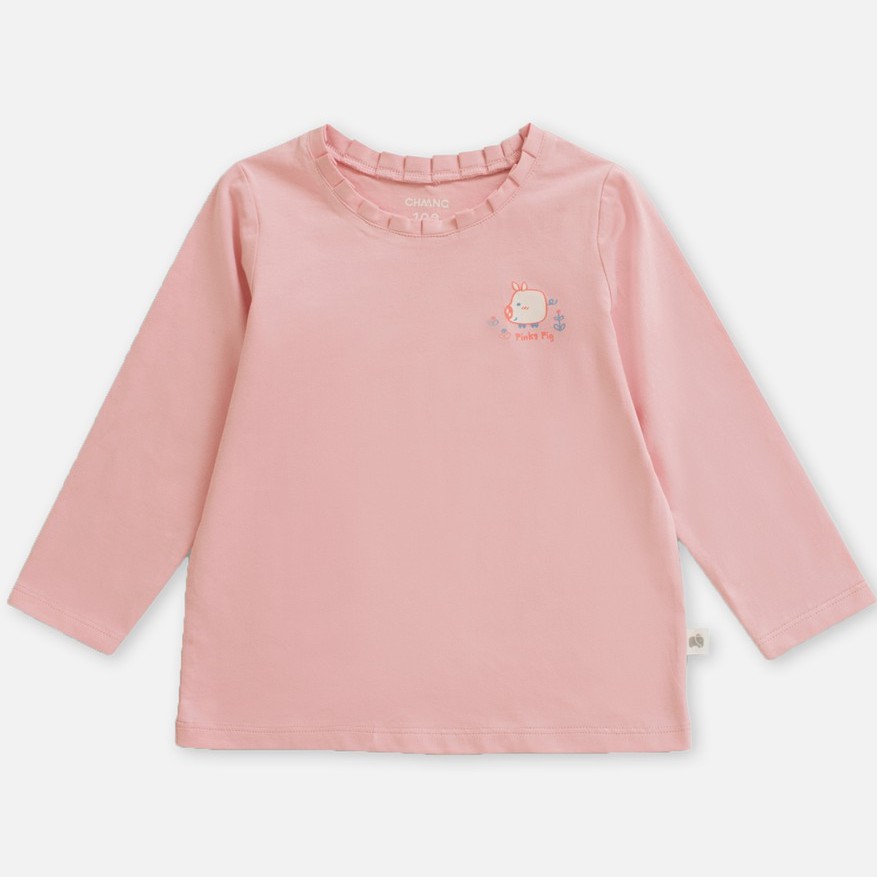 [CHỈ 21-24.06-Nhập mã LAZADAFASHION2 giảm 20% đơn từ 199k] Áo Cổ Bèo Garden Hồng Chaang