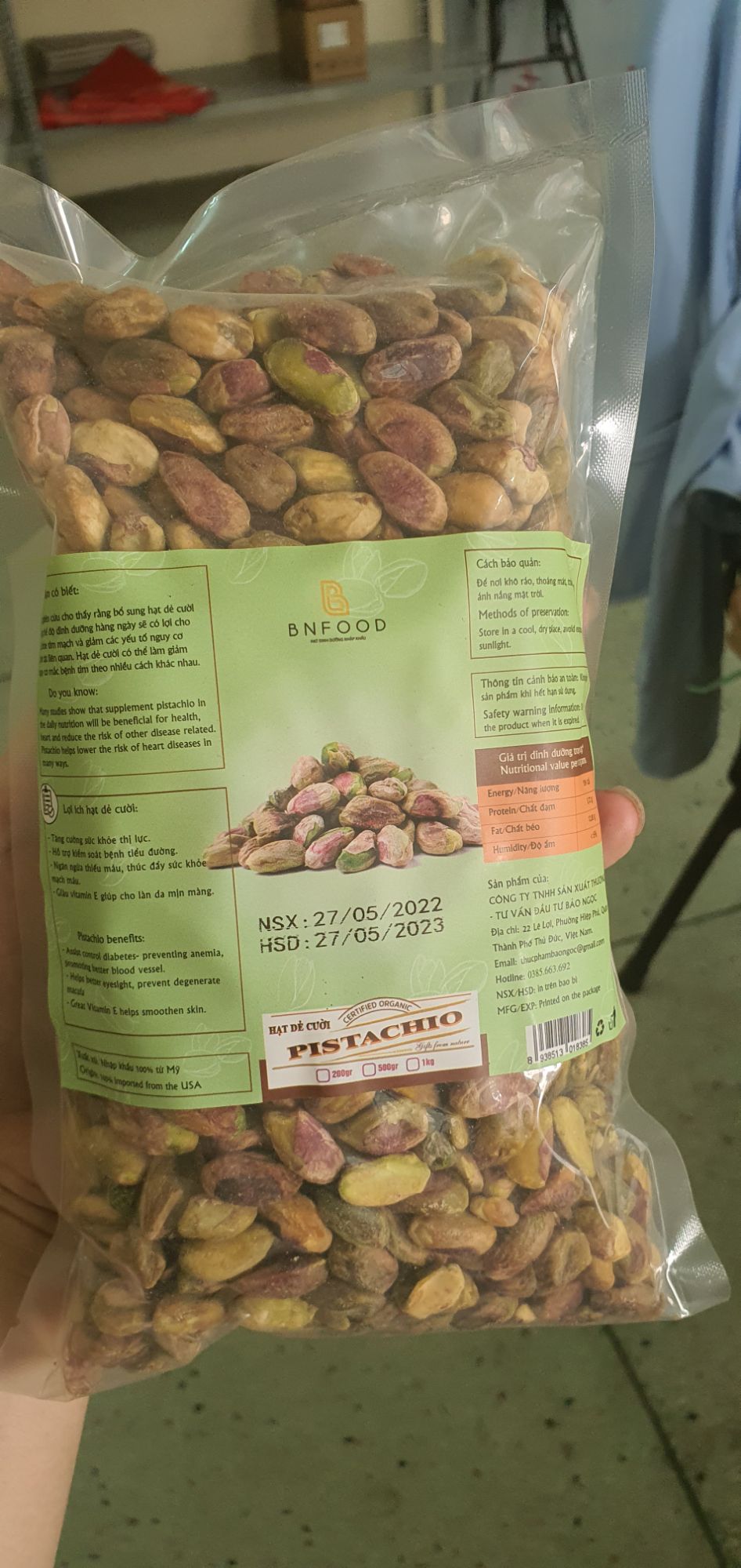 (hcm) Mứt sen huế Châu hưng 500gr