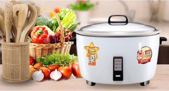 [Trả góp 0%]Nồi cơm điện nắp rời Sharp KSH-D1010V 10 lít