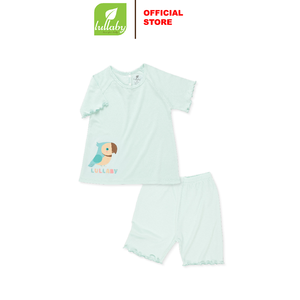 LULLABY - NH162V - BỘ BG CỘC TAY CỔ BÈO
