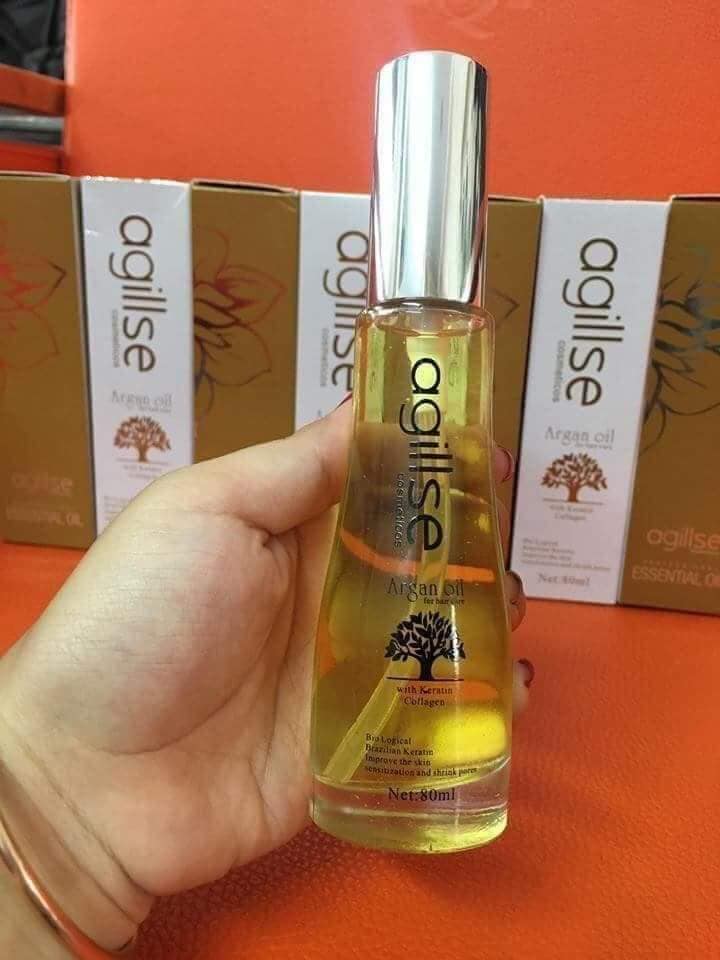 Tinh dầu dưỡng tóc agillse Argan Oil 80ml