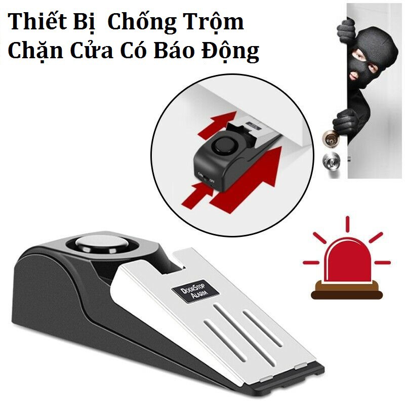 HCM. Thiết bị chặn cửa cảm biến báo động chống trộm . Chặn xe báo động... Chặn cửa báo đông.